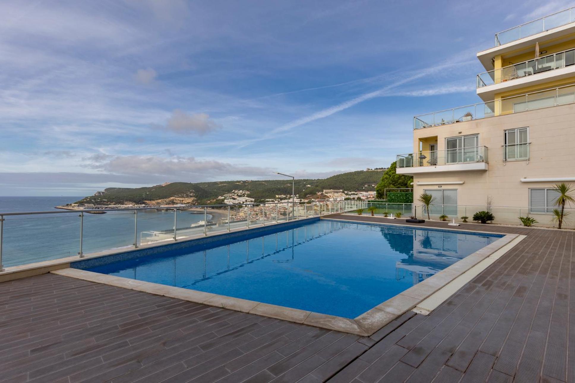 Cliffs Apartment - Astonishing View Over Sesimbra Bay By Trip2Portugal Buitenkant foto